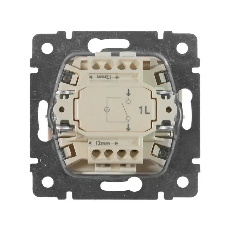 Выключатель одноклавишный с подсветкой слоновая кость Valena Legrand (774310)