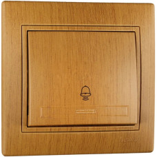 Кнопка звонка MIRA дуб классический 701-5151-103