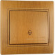 Кнопка звонка MIRA дуб классический 701-5151-103