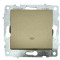 Выключатель промежуточный одноклавишный OVIVO Grano титан (600-000212-214)