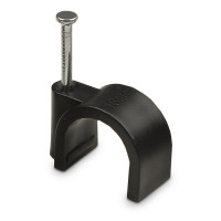 Скоба чорна 16 мм кругла 100шт АСКО (A0150030043)