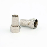 Телевизионный разъем F коннектор для коаксиального кабеля