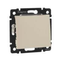 Выключатель кнопочный слоновая кость Valena Legrand (774311)