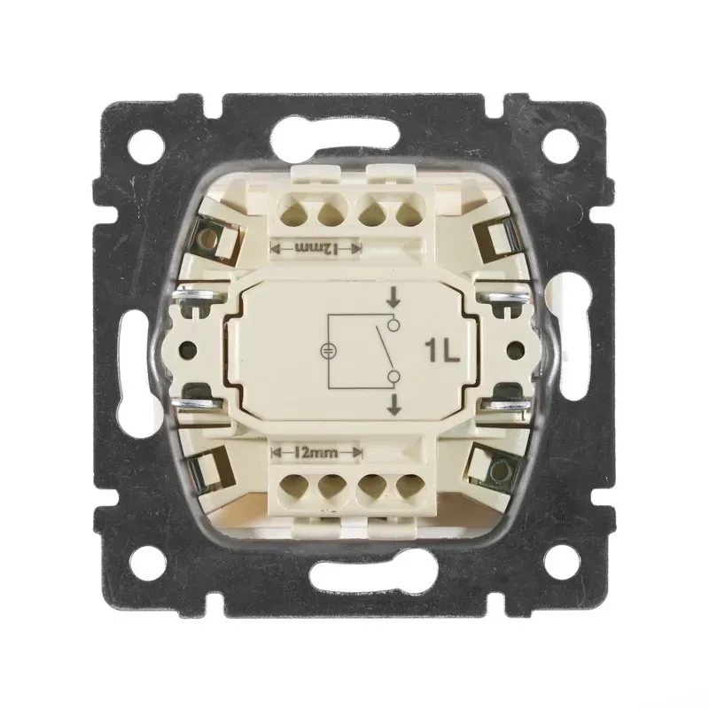 Выключатель одноклавишный с подсветкой белый Valena Legrand (774410)