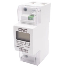Модульный однофазный счетчик электроэнергии DDS226D-2P, LCD дисплей, 230В, 100А CNC (Б00044053)