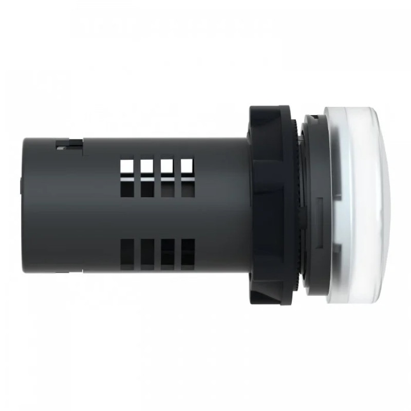 Средняя сигнальная лампа ХА2 белого цвета с номиналом 24В АС/DC (XA2EVB1LC)