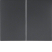 Клавиша 2Х, антрацит, K.1 Hager 14357006