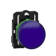 Лампа светосигнальная LED 22мм 24В AC/DC синяя XB5, Schneider Electric