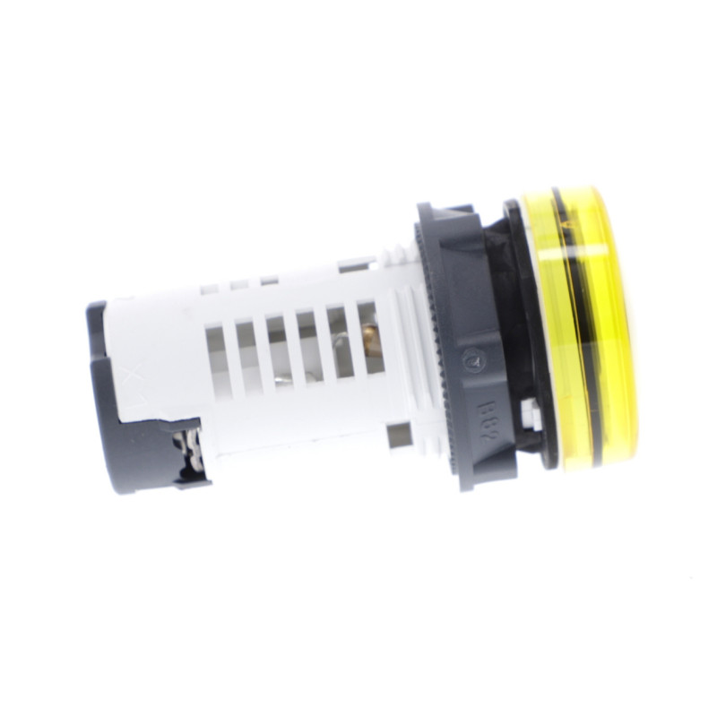 Лампа світлосигнальна LED (моноблок) 22мм 230В AC жовта XB7, Schneider Electric