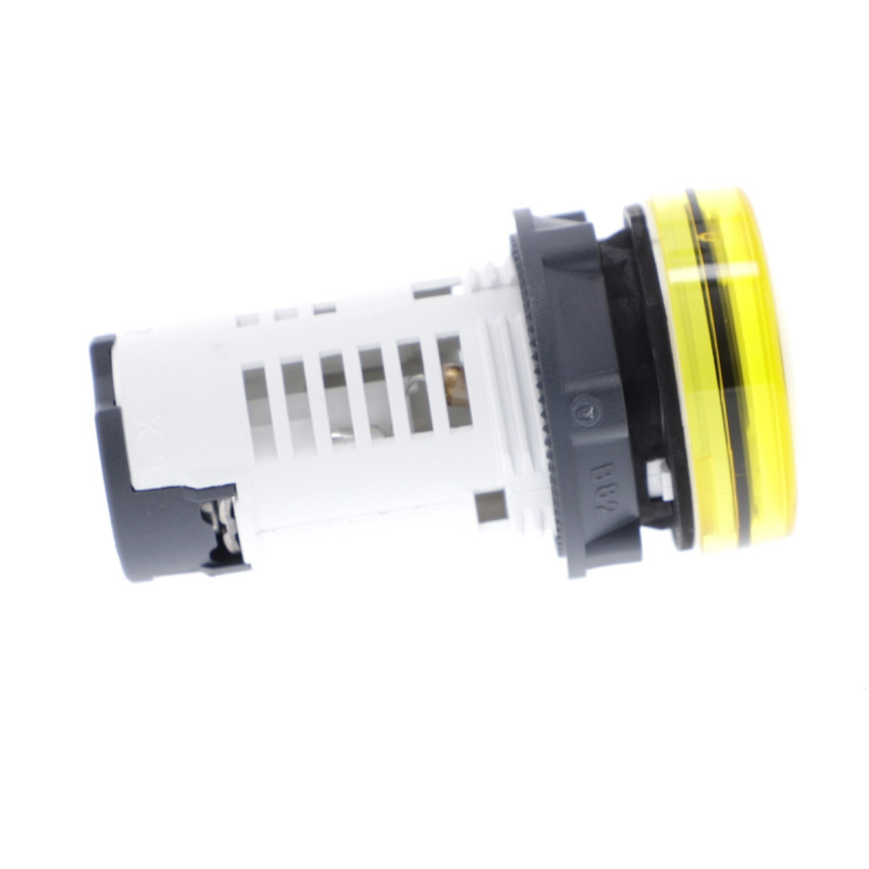 Лампа светосигнальная LED (моноблок) 22мм 24В AC/DC желтая XB7, Schneider Electric