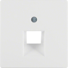 Накладка для 1-кратной розетки UAE, пол.белье, Q.x Hager 14076089