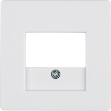 Накладка для розеток для громкоговорителей, USB-розеток, пол.белье, Q.x Hager