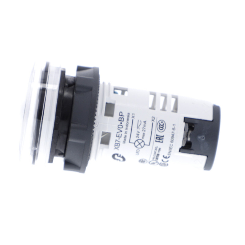 Індикаторна лампа в зборі біла 230-240V AC IP65 XB7 пластик моноблок Schneider Electric
