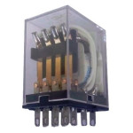 Реле проміжне з індикатором MY 4P, DC 24V, N, 3А CNC (Б00046321)