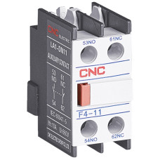 Блок контакт дополнительный F4-02, 2NC CNC (Б00038745)