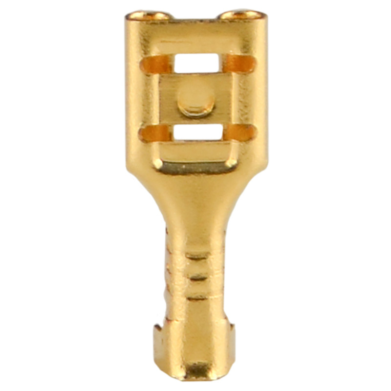 Коннекторы разрезные без изоляции (мама) DJ621 - 4,8 100шт АСКО (A0060170015)