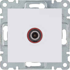 Розетка ТВ Lumina, белая Hager WL3210