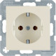 Розетка з з/к, біла, 16А/250В S.1 Hager 47438982