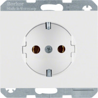 Розетка с ж/к, пол.белье, 16А/250В K.1 Hager 47157009