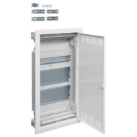 Бокс пластиковый Hager Volta ММ-оборудован. на 36 модулей внутренний с металл. дверками ( VU36NWB )