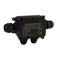 Коробка распределительная защищена, 4 ввода/тип А, IP68 серии UProbox АСКО (A0280010003)