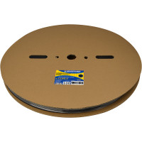 Термоусадочная трубка 12,0/6,0 (рулон 100м) черная АСКО A0150040703