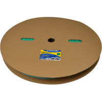 Термоусадочная трубка 12,0/6,0 (рулон 100м) зеленая АСКО A0150040700