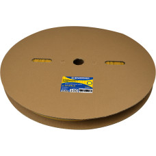 Термоусадочная трубка 12,0/6,0 (рулон 100м) желтая АСКО A0150040699