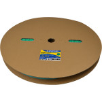 Термоусадочная трубка 16,0/8,0 (рулон 100м) зеленая АСКО A0150040705