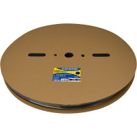 Термоусадочная трубка 18,0/9,0 (рулон 100м) черная АСКО A0150040713