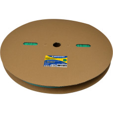 Термоусадочная трубка 18,0/9,0 (рулон 100м) зеленая АСКО A0150040710 