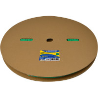 Термоусадочная трубка 3,0/1,5 (рулон 100м) зеленая АСКО A0150040675