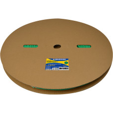 Термоусадочная трубка 4,0/2,0 (рулон 100м) зеленая АСКО A0150040680