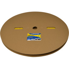 Термоусадочная трубка 8,0/4,0 (рулон 100м) желтая АСКО A0150040689