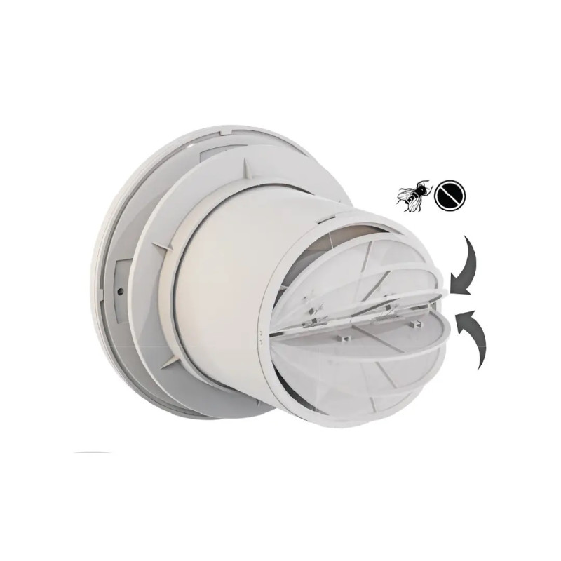 Вентилятор AIRYMAX 3 100Ø 12W 220-240V білий (502-100-100)