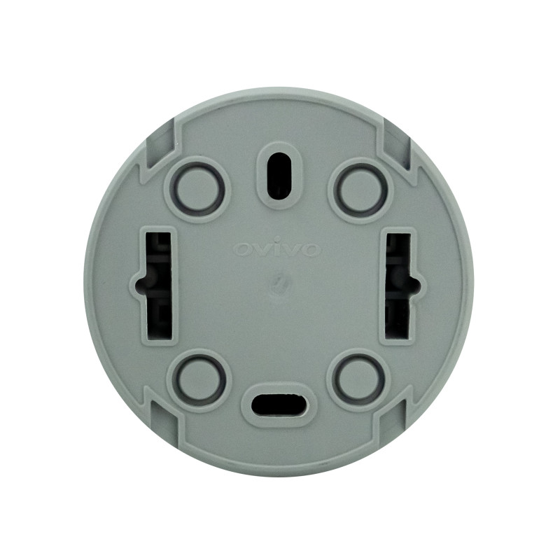 Вимикач 1-клавішний сірий xOne (406-240000-200)