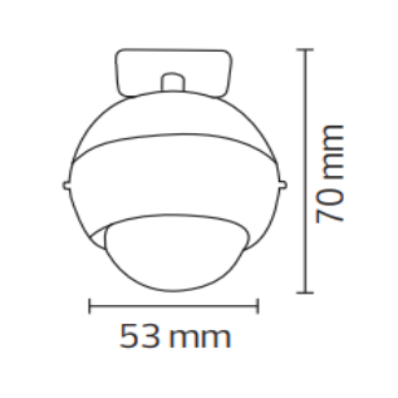 Датчик движения NAVARA 60W белый (088-005-0001-010)