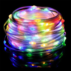 Гирлянда уличная светодиодная влагозащищенная в силиконе FAIRY-20 RGB (080-003-0020-010)