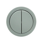 Выключатель 2-клавишный серый xOne (406-240000-202)