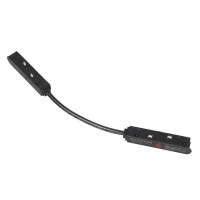 Угловой коннектор питания для магнитного шинопровода MAGNET-C1 черный (129-009-0001-011)