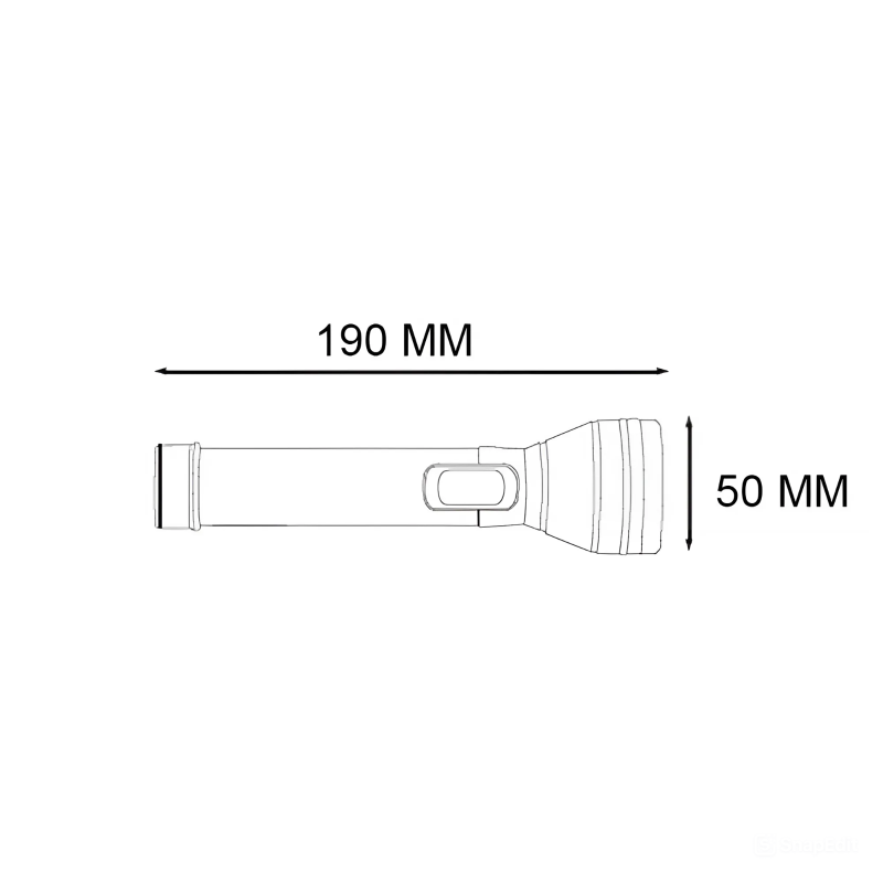 Ліхтарик світлодіодний ручний TORRES-2 2W (084-046-0003-010)