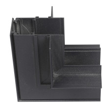 Соединитель угловой внутренний для встроенного магнитного шинопровода MAGNET-RW черный 129-012-0001-011