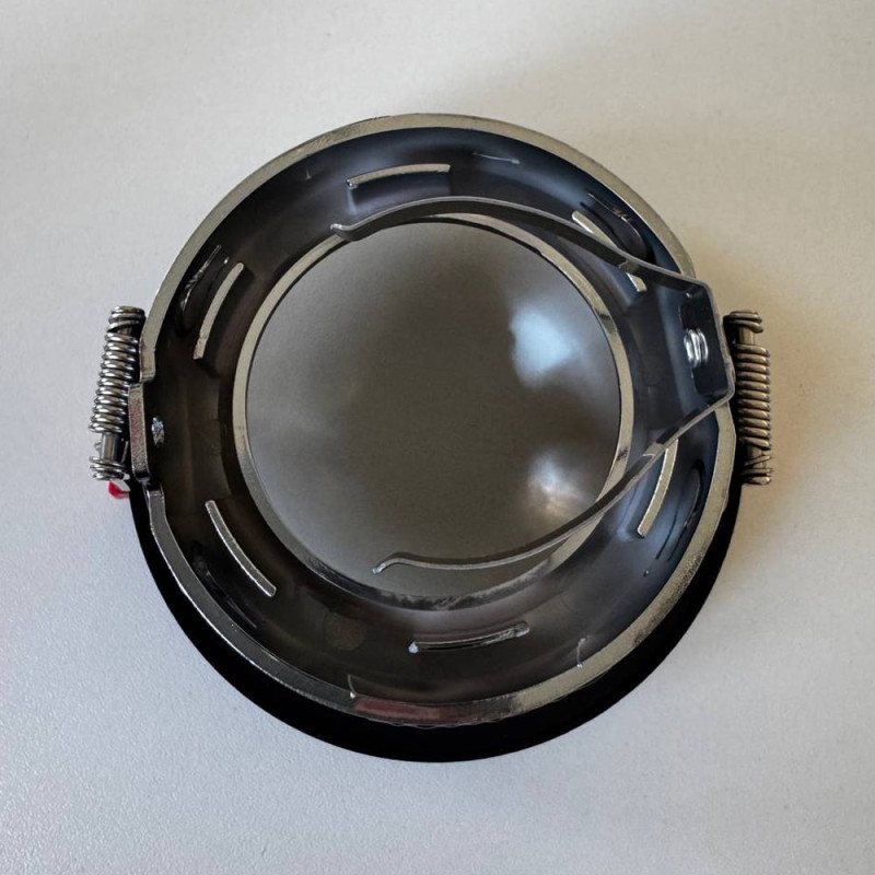 Встраиваемый точечный светильник Ledcoin DL0390 под лампу черный (80657)