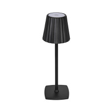 Настольная лампа аккумуляторная LED 3W 3CCT 80 lm 100-240V АС/5VDC Type-C черная (050-001-0001-020)