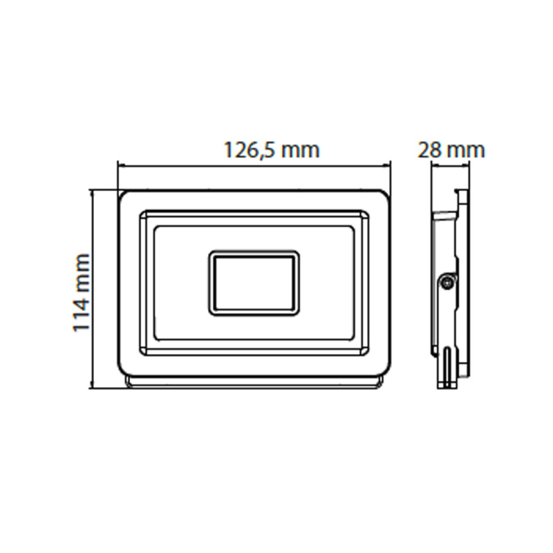 Прожектор світлодіодний PARDUS-20 20W 6400K (068-028-0020-010)