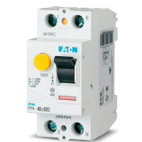 Пристрій захисного відключення (ПЗВ) PF6-40/2/003 2P 40 А 30 мА тип AC, Eaton (286496)