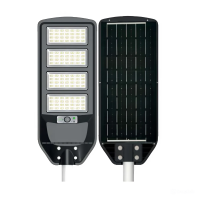 Светильник консольный с д/р. на солнечной панели LED 200W 6400K 1900Lm d 45-50 черный 074-009-2200-020
