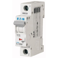 Автоматический выключатель PL7-C16/1 1P 16 Ах-ка C, Eaton (262704)