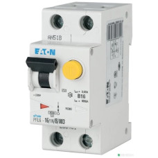 Дифференциальный автоматический выключатель PFL6-10/1N/C/003 Eaton (286465)