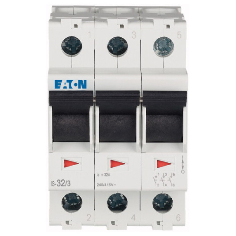 Выключатель нагрузки IS-32/3 3P 32А, Eaton (276268)